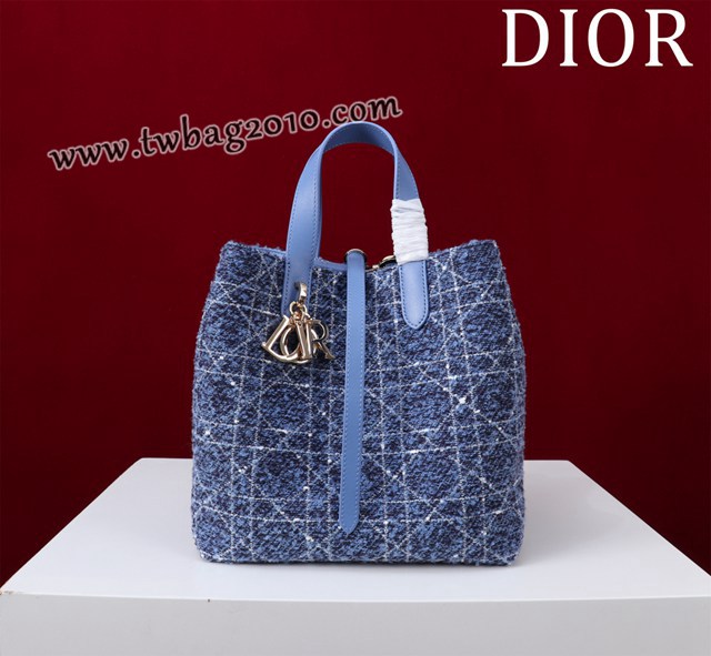 Dior专柜新款迪奥高仿原单藤格纹图案Toujours竖版手袋时尚托特购物包 djfk1676